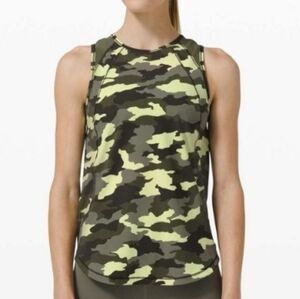 Lululemon Camouflage Sleeveless Top